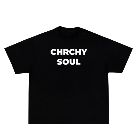 BLACK CLASSIC CHRCHYSOUL T-SHIRT