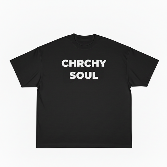 BLACK CLASSIC CHRCHYSOUL T-SHIRT