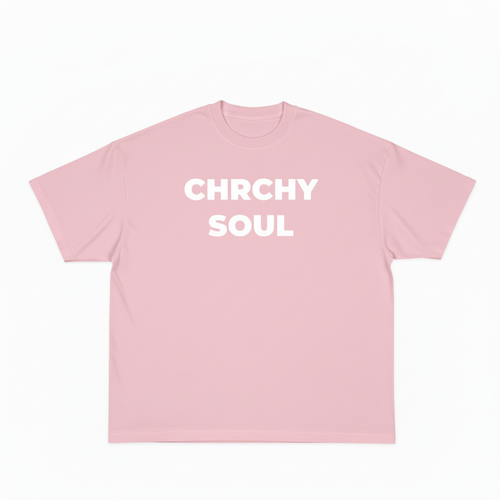 PINK CLASSIC CHRCHYSOUL T-SHIRT