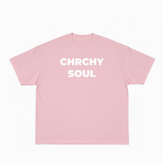 PINK CLASSIC CHRCHYSOUL T-SHIRT