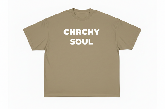 TAN CLASSIC CHRCHYSOUL T-SHIRT