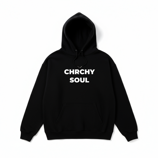 BLACK CLASSIC CHRCHYSOUL HOODIE
